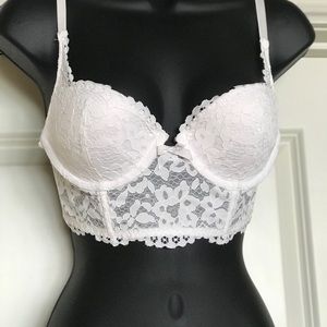 Victoria’s Secret lace bra corset